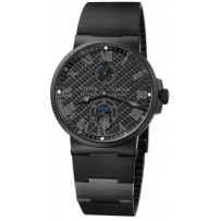 AAA Replica Ulysse Nardin Maxi Marine Chronometer Mens Watch 263-66LE-3c / 42-BLACK