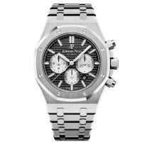 AAA Repliche Audemars Piguet Royal Oak cronografo quadrante nero orologio 26331ST.OO.1220ST.02