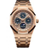 AAA Repliche Audemars Piguet Royal Oak Calendario Perpetuo Orologio 26584OR.OO.1220OR.01