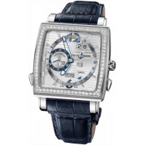 AAA Replica Ulysse Nardin Quadrato Dual Time Perpetual Mens Watch 320-90b / 91