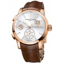 AAA Replica Ulysse Nardin Dual Time Manufacture 42mm Mens Watch 3346-126 / 91