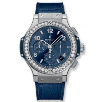 AAA Repliche Hublot Big Bang Steel Blue Diamonds Orologio da uomo 341.SX.7170.LR.1204