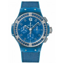 Orologio AAA replica Hublot Big Bang lino blu oceano 341.XL.2770.NR.1201