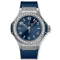 AAA Repliche Hublot Big Bang Steel Blue Diamonds Orologio da donna 361.SX.7170.LR.1204