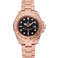 Rolex Mastermind Japan Limited Edition quadrante nero cassa e bracciale in oro rosa 1454073