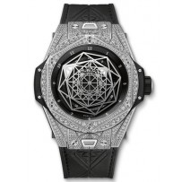 AAA Repliche Hublot Big Bang Sang Bleu Titanium Pave Orologio 415.NX.1112.VR.1704.MXM17