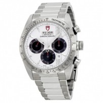 AAA Repliche Tudor Fastrider Chronograph White Dial Stainless Steel Orologio Uomo 42000