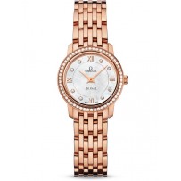 AAA Repliche Omega De Ville Prestige 24.4mm Orologio da donna 424.55.24.60.55.002