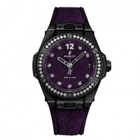 AAA Repliche Hublot Big Bang One Click Italia Independent Orologio da donna in velluto viola 465.CS.277V.NR.1204.ITI17