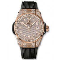 AAA Repliche Hublot Big Bang One Click King Gold Full Pave 39 millimetri Orologio 465.OX.9010.RX.1604