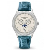 AAA Replica Patek Philippe Complicazioni Orologio da donna in oro bianco 4947G-010