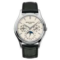AAA Replica Patek Philippe Orologio con calendario perpetuo in oro bianco 5140G-001