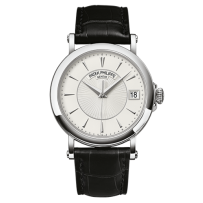 AAA Replica Patek Philippe Calatrava Silver Watch 5153G-010