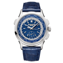 Swiss Patek Philippe World Time Chronograph Orologi 5930G-001