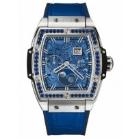 AAA Repliche Hublot Spirit Of Big Bang Moonphase Titanium Orologio blu scuro 647.NX.5171.LR.1201