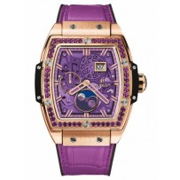 AAA Repliche Hublot Spirit Of Big Bang Moonphase King Oro Viola Orologio 647.OX.4781.LR.1205