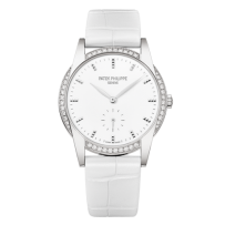 AAA Replica Patek Philippe Calatrava White Gold White Watch 7122 / 200G-001
