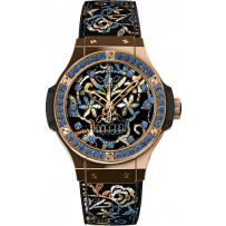 AAA Repliche Hublot Big Bang Broderie Sugar Skull Gold Orologi 343.PS.6599.NR.1201