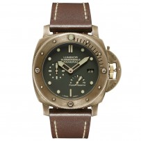 AAA Repliche Panerai Luminor 1950 Submersible Bronzo 3 Days Power Reserve Orologio da uomo automatico PAM00507