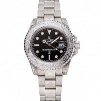 Rolex Mastermind Japan Limited Edition quadrante nero cassa e bracciale bianco 1454081