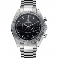 Omega Speedmaster '57 quadrante nero cassa e bracciale in acciaio inossidabile 622.799