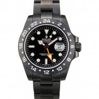 Rolex Explorer Lunetta in Ceramica Nera Quadrante Nero Orologio 2385