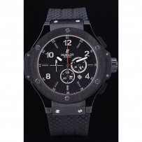 Orologio Hublot Big Bang King cinturino nero quadrante nero