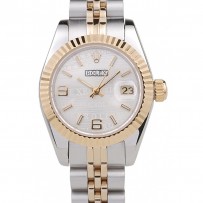 Rolex Datejust Two Tone in acciaio inossidabile placcato in oro giallo 98079