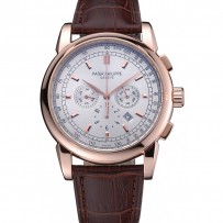 Patek Philippe Grand Complications Calendario perpetuo con quadrante bianco Cronografo bianco 622261