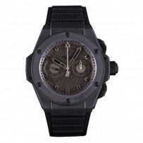 Swiss Hublot King Power quadrante nero con elastico shb10 621403