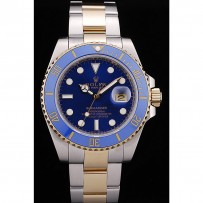 Rolex Submariner con lunetta blu e quadrante blu-98230