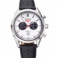 Tag Heuer Carrera Calibre 17 quadrante bianco 622067