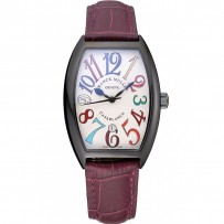 Franck Muller Casablanca cinturino in pelle di coccodrillo viola 621645