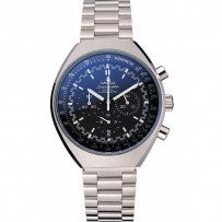 Omega Speedmaster Mark II quadrante nero cassa e bracciale in acciaio inossidabile 622.810