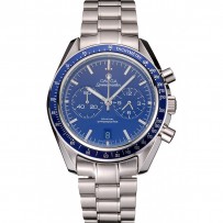 Omega Speedmaster quadrante blu cassa e bracciale in acciaio inossidabile 622.802