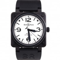 BR01-92 Quadrante bianco carbone-br10