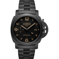 AAA Repliche Panerai Luminor 1950 Tuttonero GMT Automatic Orologio Uomo PAM00438