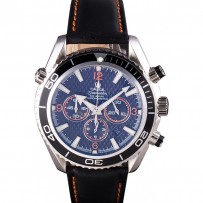 Omega Seamaster Planet Ocean Co-Axial cassa nera quadrante nero 98101