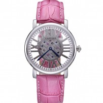 Cartier Rotonde Skeleton Flying Tourbillon Pink 621973