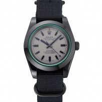 Rolex Milgauss Bamford con cinturino in nylon nero - 622000