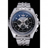 Breitling Bentley B05 Unitime quadrante nero Bracciale in acciaio inossidabile 622520