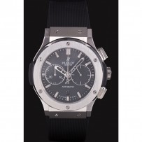 Swiss Hublot Classic Fusion quadrante nero in acciaio inossidabile shb04 621397