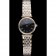 Longines La Grande Classique Two Tone Band quadrante nero Femme 622098