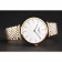 Swiss Longines Grande Classique quadrante bianco bracciale in oro bicolore