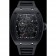 Richard Mille RM 055 Bracciale in gomma nera Bubba Watson con cassa nera 1454199