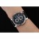 Cronografo Montblanc quadrante nero cinturino in pelle nera cassa argento 1454111