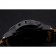 Swiss Panerai Luminor Ceramica Flyback cronografo quadrante nero cassa nera cinturino in pelle marrone