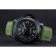 Bracciale Panerai Luminor Marina Ion placcato in acciaio inossidabile con lunetta in pelle verde 622.312