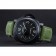 Bracciale Panerai Luminor Marina Ion placcato in acciaio inossidabile con lunetta in pelle verde 622.312