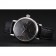 IWC Portofino quadrante grigio scuro cassa in acciaio inossidabile cinturino in pelle nera